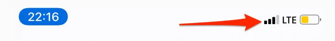13-iphone-tín hiệu-Cường độ - Thủ thuật công nghệ trực tuyến kiểm tra mạng