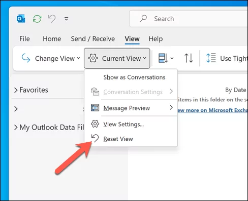 tại sao-your-outlook-inbox-view-changed-và-làm thế nào để thay đổi-it-back-2-nén - Help Desk Geek Tại sao chế độ xem hộp thư đến Outlook của bạn thay đổi (và cách thay đổi lại) hình ảnh 2