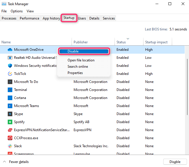 1.-vô hiệu hóa-khởi động-chương trình - Help Desk Geek Tại sao máy tính mới của tôi lại chậm như vậy? 6 mẹo tăng tốc Windows Up hình 2