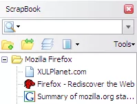 Tải xuống toàn bộ trang web trong Firefox bằng ScrapBook 1 sổ lưu niệm firefox