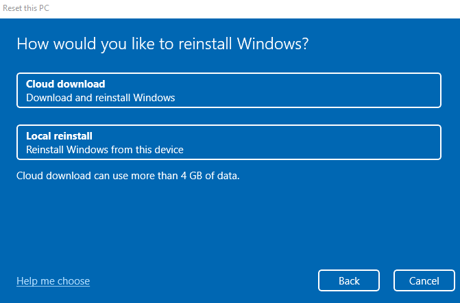 cloud-download-vs-local-reinstall-mà-bạn-nên-dùng-khi-đặt lại-windows-2-nén - Help Desk Geek Tải xuống trên đám mây so với cài đặt lại cục bộ: Bạn nên sử dụng cái nào khi đặt lại Windows? hình ảnh 2