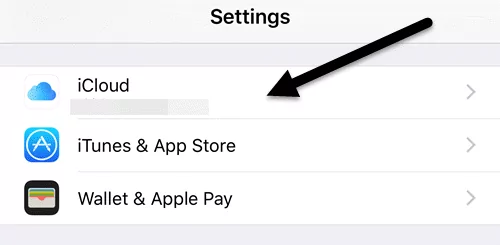 cài đặt ios icloud