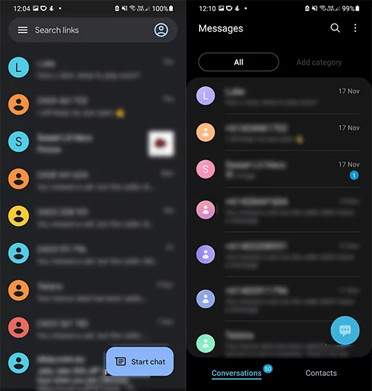 ott-google-messages-vs-samsung-messages-differences-and-similarities-2-nén - Mẹo kỹ thuật trực tuyến Hình ảnh Giao diện người dùng (UI)