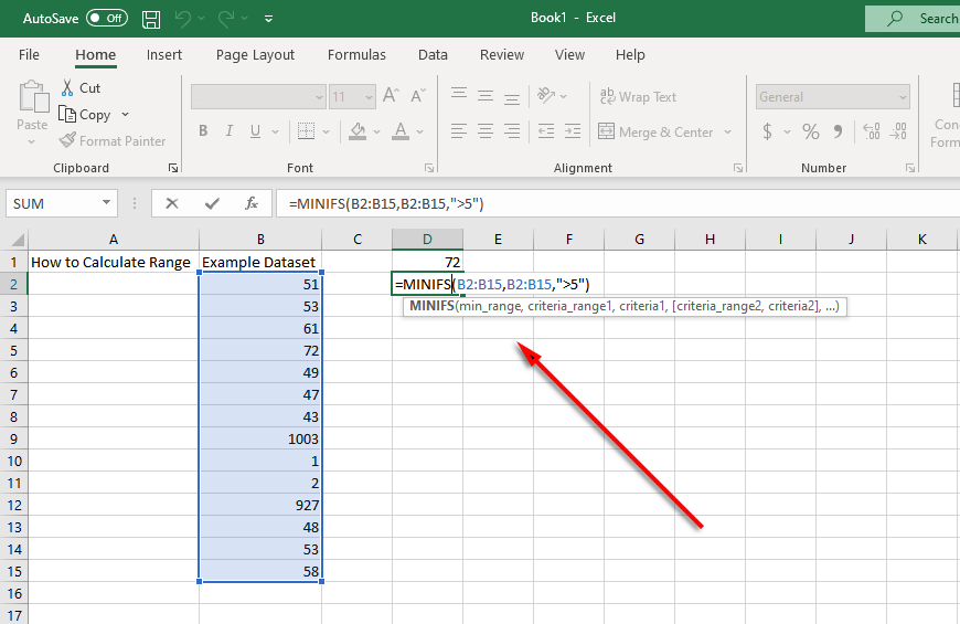 - Bàn trợ giúp Geek Cách tìm dãy điều kiện trong Excel hình 3