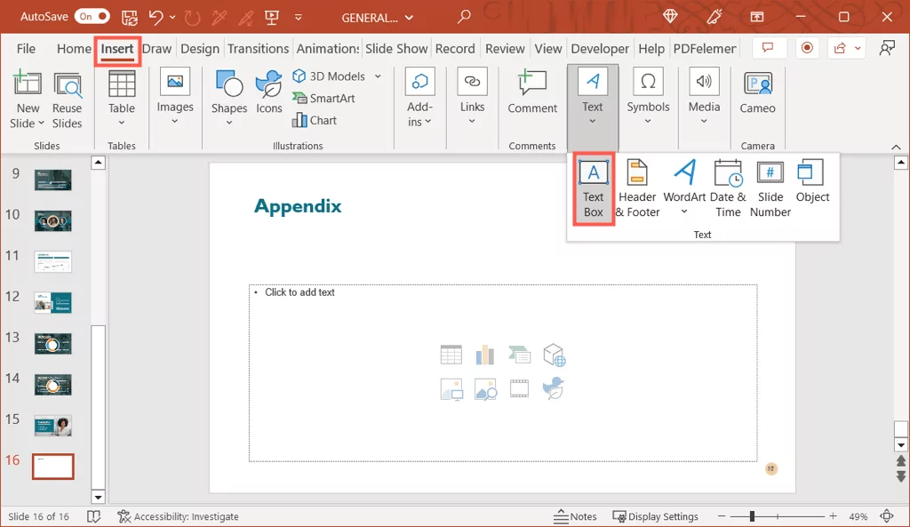 - Bàn trợ giúp Geek Cách tạo phụ lục trong PowerPoint ảnh 5