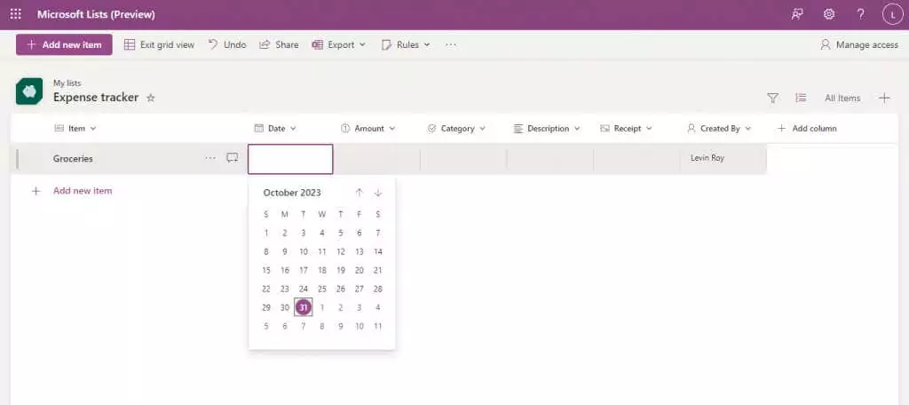 - Bàn trợ giúp Geek Sử dụng Microsoft Lists hình ảnh 7