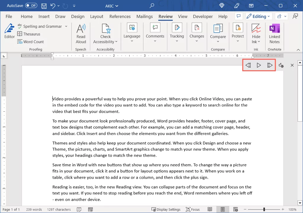 - Bàn trợ giúp Geek Sử dụng tính năng Đọc to trong Word trên Desktop ảnh 2