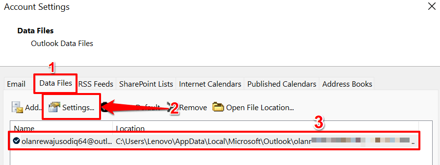 - Bàn trợ giúp Geek Giảm hình ảnh tệp dữ liệu của Outlook 2