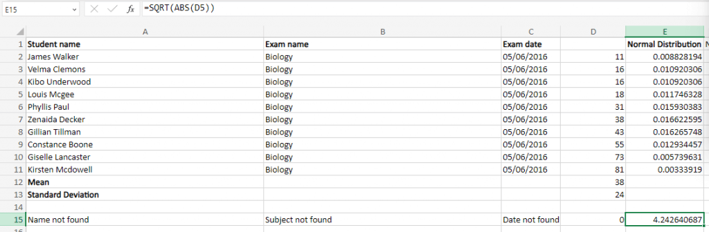 cách sử dụng căn bậc hai-sqrt-function-in-excel-8-nén - Help Desk Geek Cách sử dụng hàm căn bậc hai (SQRT) trong Excel hình 8