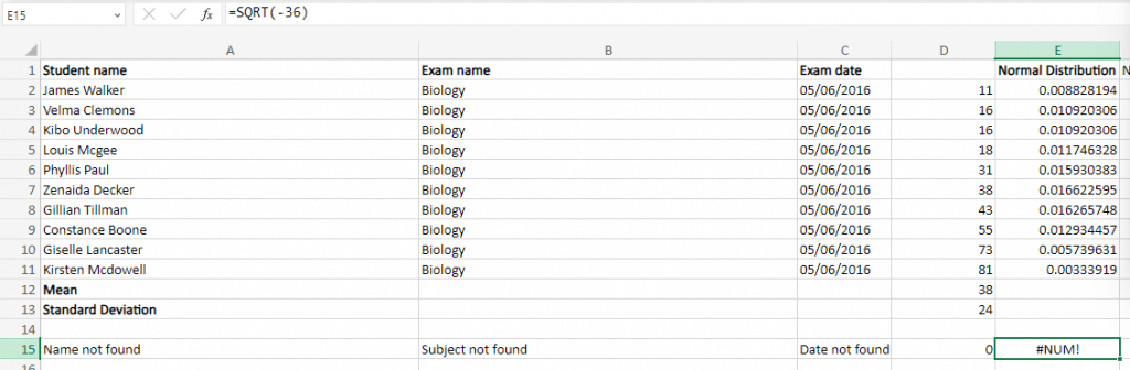 cách sử dụng căn bậc hai-sqrt-function-in-excel-6-nén - Help Desk Geek Cách sử dụng hàm căn bậc hai (SQRT) trong Excel hình 6