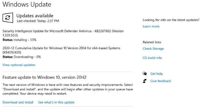 Cách khắc phục lỗi 'Word không thể tạo tệp công việc' trong Microsoft Word - Help Desk Geek Cập nhật hình ảnh phần mềm của bạn