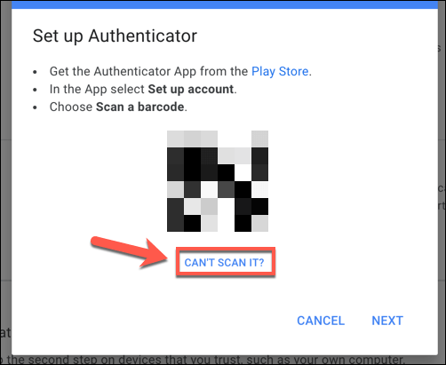 2023-11-09-4 - Người đam mê bộ phận trợ giúp Tạo hình ảnh Mã bí mật Google Authenticator 5