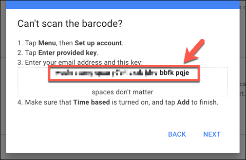 2023-11-09-11 - Người đam mê bộ phận trợ giúp Tạo mã bí mật Google Authenticator hình ảnh 6