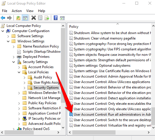 7 cách hàng đầu để sửa lỗi windows-cannot-find-gpeditmsc-error-2-nén - Help Desk Geek Cách vô hiệu hóa UAC trên Windows 10 ảnh 10