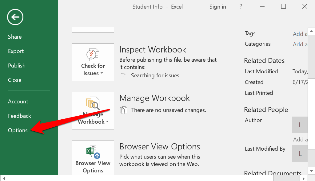 - Bàn trợ giúp Geek Tùy chọn trong Excel