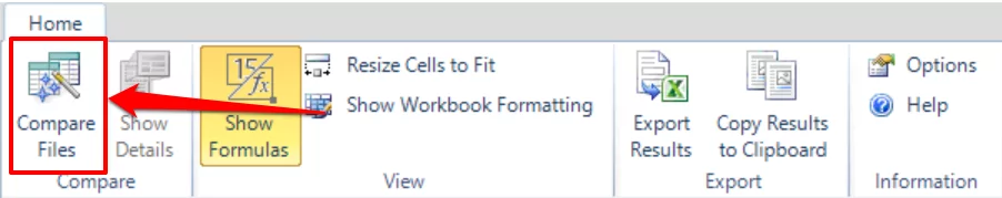 - Bàn trợ giúp Geek Công cụ So sánh Bảng tính để kiểm tra sự khác biệt trong hai tệp Excel