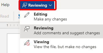 - Bàn trợ giúp Geek Cách theo dõi các thay đổi trong Microsoft Word Online hình 3