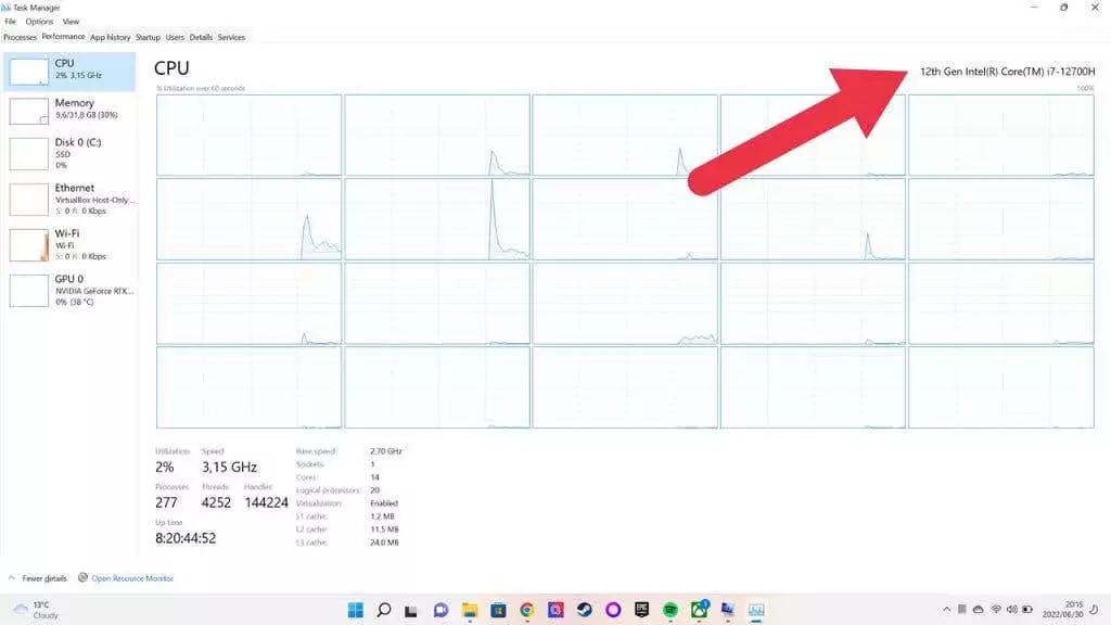 - Bàn trợ giúp Geek Kiểm tra hình ảnh Model CPU