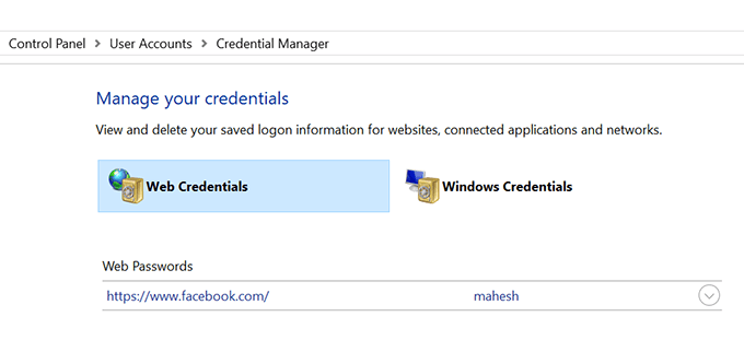 cách quản lý tài khoản người dùng cài đặt trong windows-11-34 được nén - Help Desk Geek Xem mật khẩu đã lưu của Windows bằng Trình quản lý thông tin xác thực hình ảnh 4
