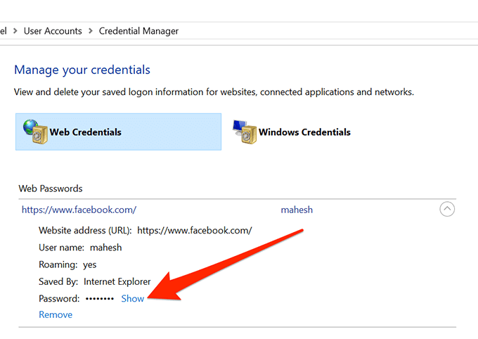 cách quản lý tài khoản người dùng cài đặt trong windows-11-36 được nén - Help Desk Geek Xem mật khẩu đã lưu của Windows bằng Trình quản lý thông tin xác thực hình ảnh 5