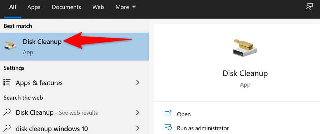 - Bàn trợ giúp Geek Sử dụng Disk Cleanup để dọn dẹp hình ảnh PC Windows 10/11 của bạn
