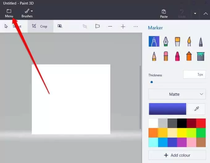 - Bàn trợ giúp Geek Trong hình ảnh Microsoft Paint 3D