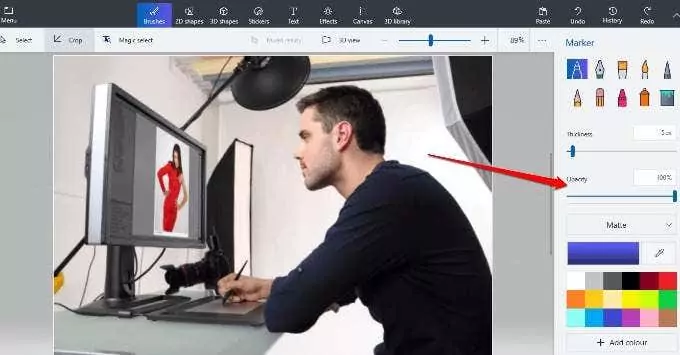 ms-bsod - Người đam mê bộ phận trợ giúp Trong Microsoft Paint 3D hình ảnh 4