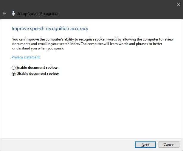 - Bàn trợ giúp Geek Thiết lập hình ảnh nhận dạng giọng nói 6
