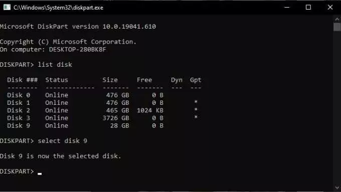 Tai nghe chơi game VR tất cả trong một Oculus Quest – 64GB - Help Desk Geek Loại bỏ tính năng chống ghi bằng DiskPart image 4