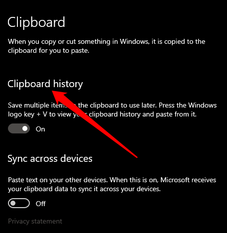 10 vị trí được lập chỉ mục - Help Desk Geek Cách vô hiệu hóa lịch sử Clipboard của Windows 10 image 2
