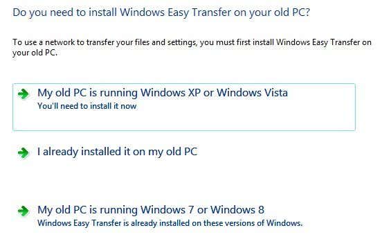 Chuyển tập tin từ Windows XP, Vista, 7 hoặc 8 sang Windows 10 bằng Windows Easy Transfer 13 chuyển windows 7