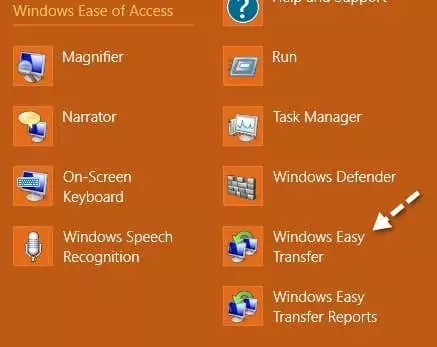 Chuyển tập tin từ Windows XP, Vista, 7 hoặc 8 sang Windows 10 bằng Windows Easy Transfer 11 hệ thống cửa sổ