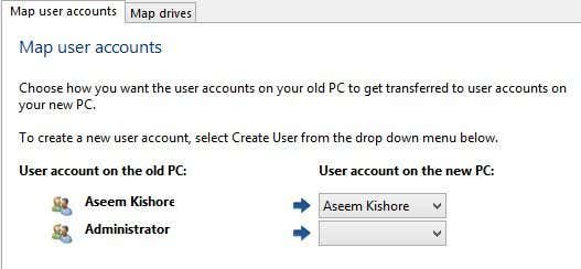 Chuyển tập tin từ Windows XP, Vista, 7 hoặc 8 sang Windows 10 bằng Windows Easy Transfer 23 tùy chọn nâng cao