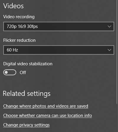 indy-500 - Người đam mê bộ phận trợ giúp Cách sử dụng ứng dụng Camera của Windows 10 image 8