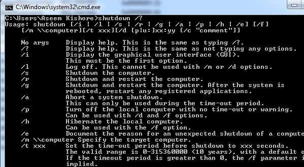 image-118 - Bộ phận trợ giúp Geek Trợ giúp lệnh tắt máy