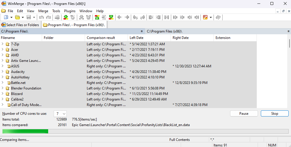 cách so sánh hai thư mục hoặc thư mục trong windows 11 được nén - Help Desk Geek Cách so sánh hai thư mục hoặc thư mục trong Windows image 11
