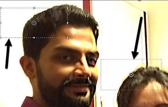 làm mờ dấu vết photoshop