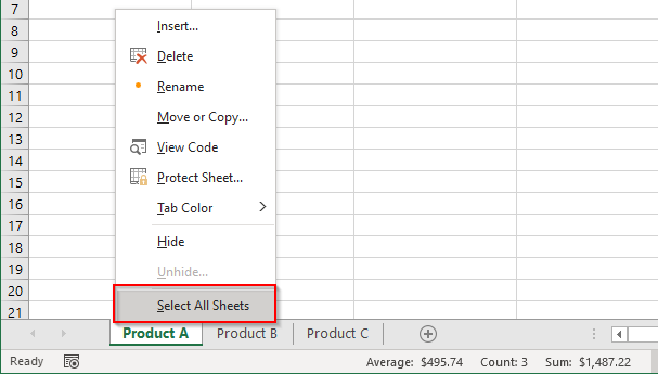 - Bàn trợ giúp Geek Làm cách nào để nhóm tất cả các bảng tính trong Excel? hình ảnh