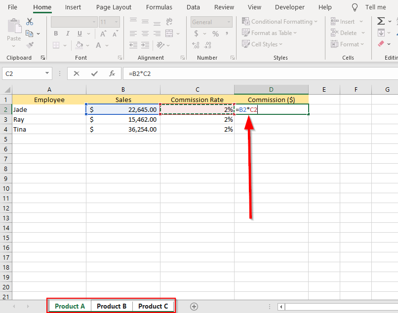 - Bàn trợ giúp Geek Cách nhóm các bảng tính trong Excel hình 3