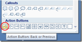 Cách thêm các nút hành động vào bản trình bày PowerPoint 1 Nút hành động PowerPoint trước