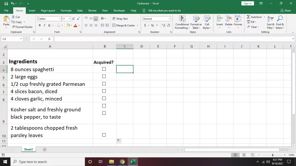 - Bàn trợ giúp Geek Cách sử dụng Checkbox trong Excel hình 7