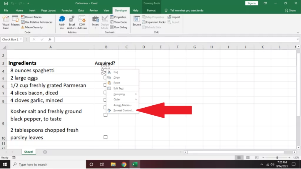 - Bàn trợ giúp Geek Cách liên kết các ô trong danh sách kiểm tra Excel hình ảnh 2