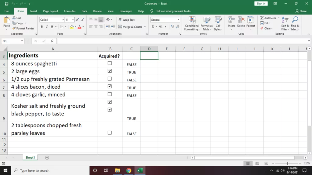 - Bàn trợ giúp Geek Cách liên kết các ô trong danh sách kiểm tra Excel hình ảnh 6