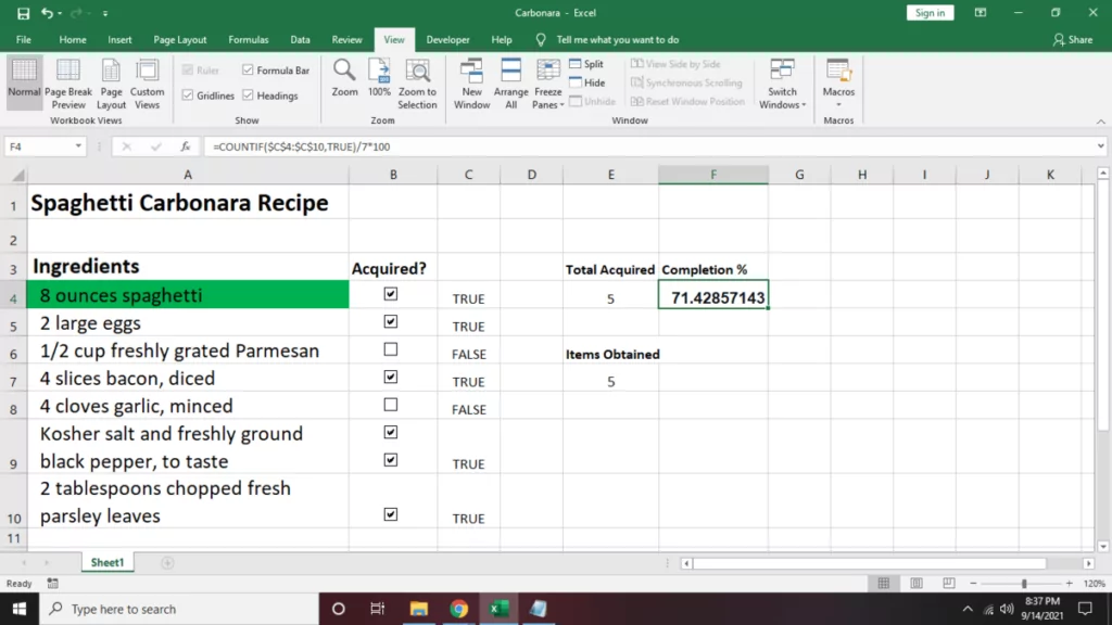 - Bàn trợ giúp Geek Cách tạo hình ảnh Danh sách kiểm tra Excel tương tác 2