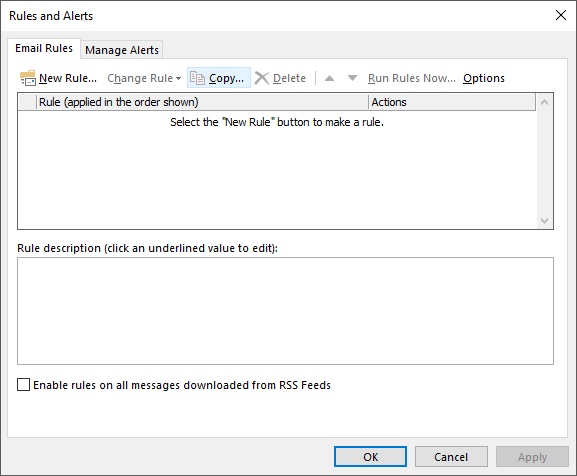 14-Select-Drive-1 - Bộ phận trợ giúp Geek Tự động di chuyển email vào các thư mục trong Outlook bằng hình ảnh Quy tắc 3