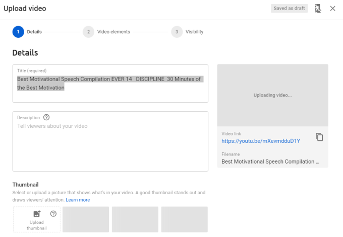 youtube-video-details - Mẹo kỹ thuật trực tuyến Truyền trực tuyến các tệp video rất lớn cho bạn bè hình ảnh 3