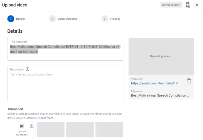 youtube-video-details - Mẹo kỹ thuật trực tuyến Truyền trực tuyến các tệp video rất lớn cho bạn bè hình ảnh 3