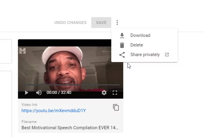 youtube-share-privately - Mẹo kỹ thuật trực tuyến Truyền trực tuyến các tệp video rất lớn tới bạn bè hình ảnh 5