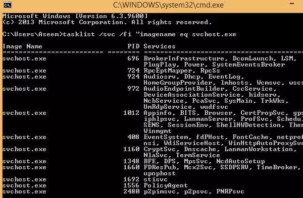 quy trình svchost - Mẹo công nghệ trực tuyến quy trình svchost