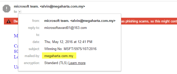 một email giả khác - Mẹo công nghệ trực tuyến một email giả mạo khác